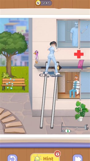 Help the girl doctor d, se bacho ##short# #training#🌹😨