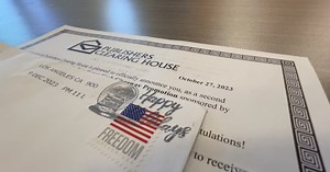 Winning sweepstakes letter and check grab attention, but aren't what they appear to be