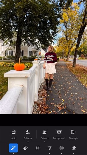 Adobe Lightroom on Instagram: "🍂 Watch @thesunalsoreads turn Vermont’s colors into pure gold using Lightroom's Presets, Generative Remove, and Scene Enhance features. #MadeWithLightroom"
