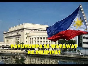 PANUNUMPA SA WATAWAT NG PILIPINAS by PCDO