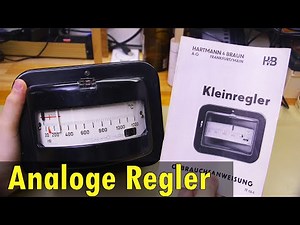Here we have it? | A drop-bar regulator, an electromechanical regulator