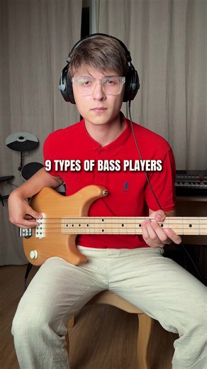 9 Types of Bass Players #babydoll | Bass Guitar