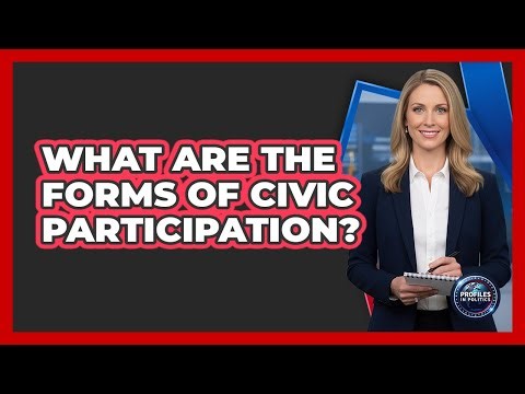 What Are The Forms Of Civic Participation?