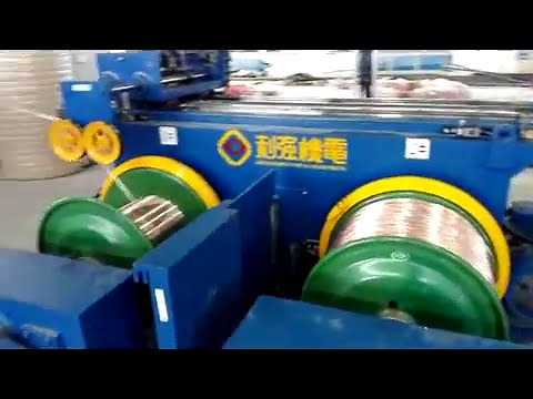 Double Spool Take-up for Copper Wire Spooling Machine Model: SP630