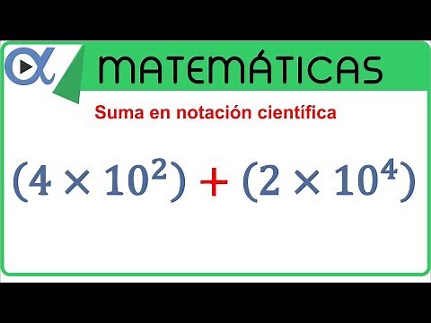 Addition in scientific notation