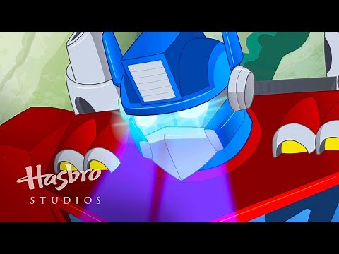 Transformers: Rescue Bots - Dinosaurio Optimus | Transformers Official