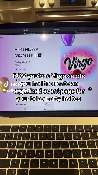 Organized Virgos: Create Perfect Birthday Party Invites