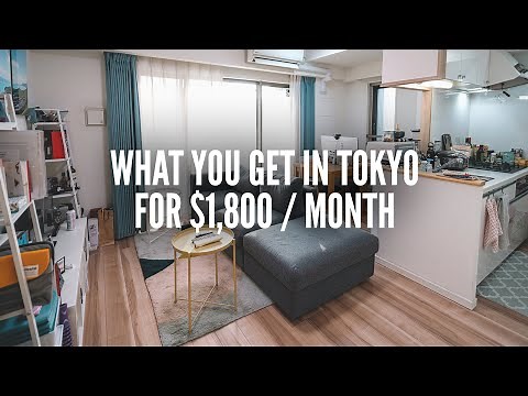My $1,800/month Tokyo Apartment Tour