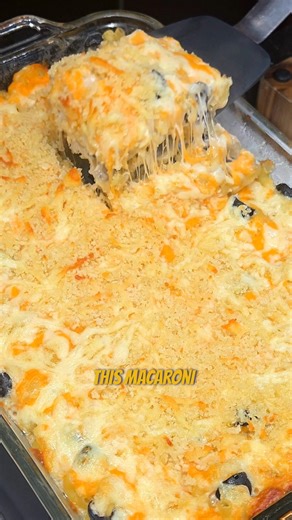 I cooked Macaroni In Ice Water. (mushroom and olive)
