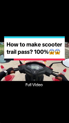 How to make scooter trail ? Full video #scootertrailpass #PMdrivingschool #bestdrivingcenter #buwalbelbas #scootertrail