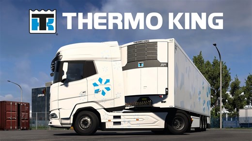 We're proud to reveal that @ThermoKingEur is coming to Euro Truck Simulator 2!With the upcoming 1.59 update, Thermo King, a global leader in transport temperature control, will be joining ETS2 with their trailer refrigeration units 🚛❄️See more 👇 https://t.co/lExzIvynXa