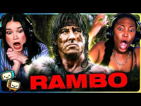 RAMBO (2008) Movie Reaction! | First Time Watch! | Sylvester Stallone | Julie Benz