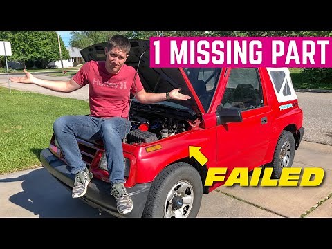 We Tried To REBUILD The $400 Geo Tracker ENGINE In One Day