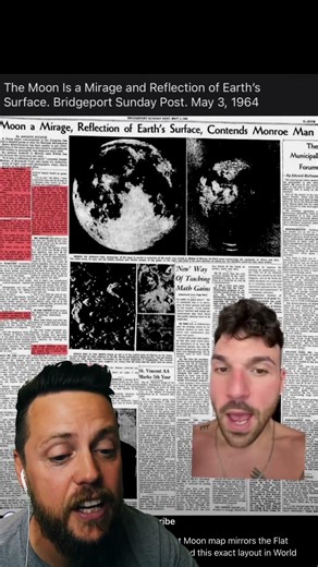 the moon in a mirage?!