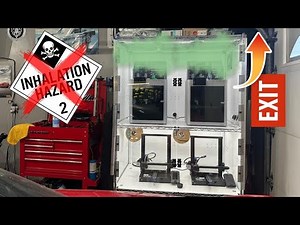How to 3D Print SAFELY - Enclosure Exhaust Fan Calculation and Setup