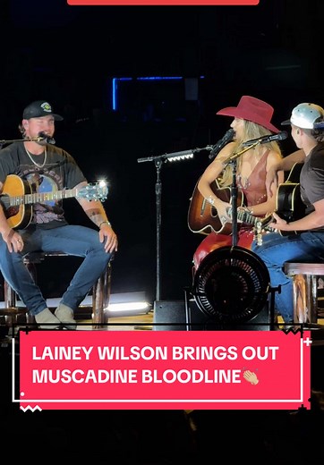 Lainey Wilson and Muscadine Bloodline Perform 'Pieces'