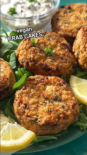 Vegan crab cakes (and yes, they're so good) 🦀