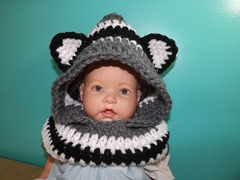Crochet Baby Scootie With Ears, From Baby To Adult