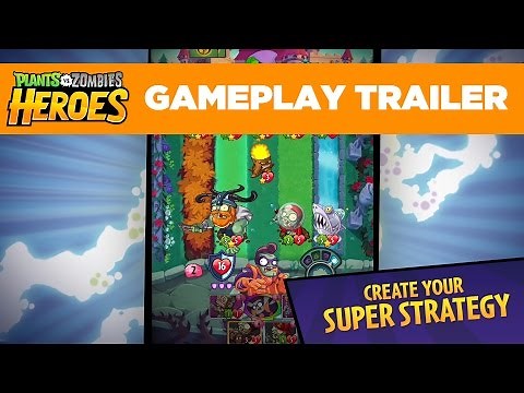 Plants vs. Zombies Heroes Gameplay Trailer