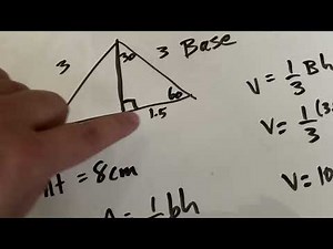 Volume of Equilateral Triangular Pyramid