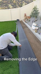 EASIEST TURF INSTALL Part 1 #installation #turf #processvideo | Rivers Landscape Construction Inc.
