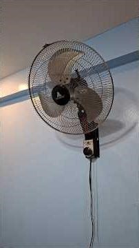 My Rare 2003 Hanabishi 18" Industrial Wall Fan is finally complete! 😘✨ #collection #vintgefan