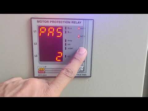 Motor Protection Relay Programming Video