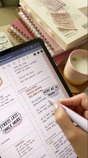 Try this on your iPad ✨ ✏️ 2023 Digital Planner for iPad, Aesthetic Digital Planning, GoodNotes 5