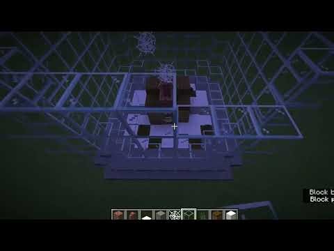 How to build a snow globe in Minecraft
