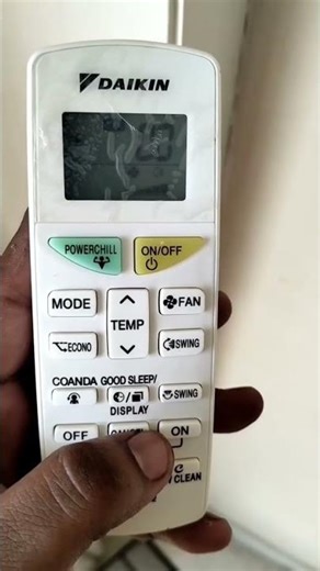 daikin ac remote error code kese nikale #trending #actechnician #viralreels #trendingshorts