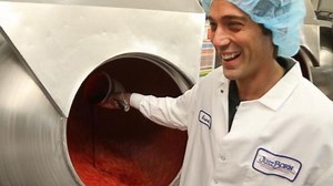 American Candy Maker Filling Up Bags at Halloween and Creating Jobs