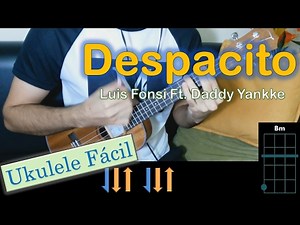 Como tocar DESPACITO en UKULELE / Luis Fonsi ft. Daddy Yankee / MoroMusicPiano