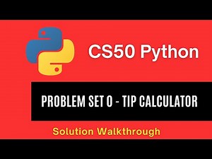 CS50 Python 2025 – Problem Set 0: Tip Calculator | Full Solution