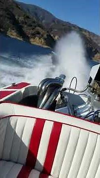 1977 south wind jet boat BBF 70 mph run