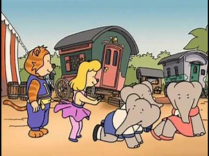 Babar the Elephant. The Departure