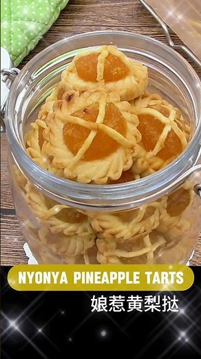 Handcrafted with care, Nyonya Pineapple Tarts bring a burst of tropical sweetness and tender crumb.