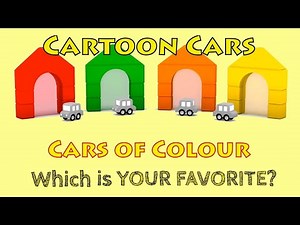 CARS of COLOUR! - Cartoon Cars - Car Cartoons for Kids. Kids Cartoons