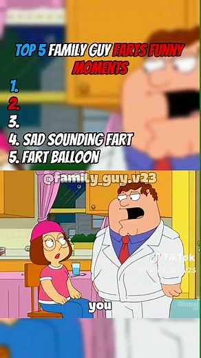 Top 5 Family Guy Fart Moments That Will Make You Laugh