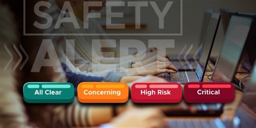 Artificial intelligence monitoring students' safety