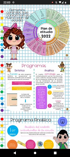 Programa Sintético y Analítico en Educación Preescolar