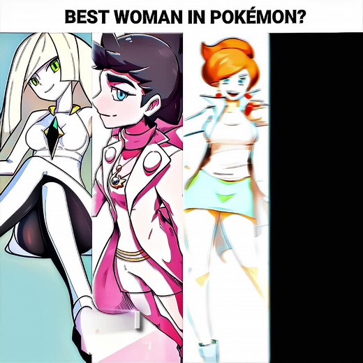 Best Woman in Pokémon: Juniper, Lusamine, Cynthia, or Diantha?