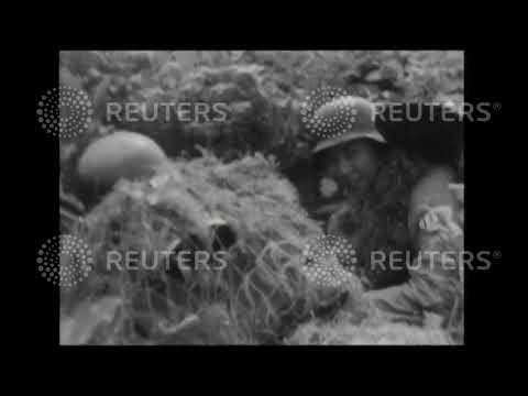 1943 CHINA: Two British Lords and two members of the Commons see actual fighting during tour