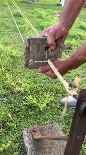 manual rope making process#shorts