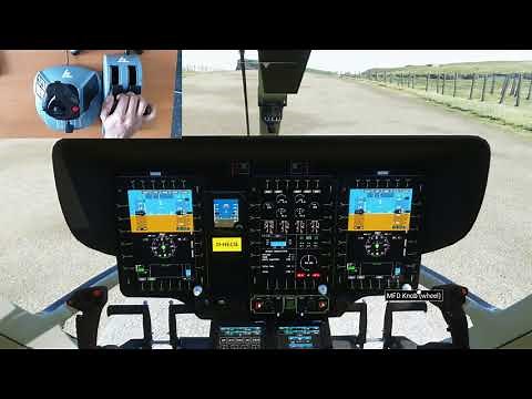 Airbus H135 Setup with TCA Thrustmaster Airbus Joystick and Throttle Quadrant Flight Simulator 2020