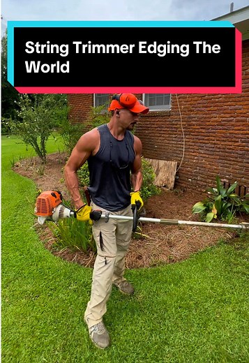 String Trimmer Edging The World