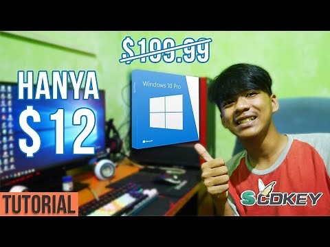 Key Windows 10 Pro Hanya $12!!! [ Tutorial Membeli & Aktivasi nya! ]