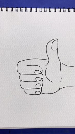 How to Draw a Thumbs Up: Step-by-Step Tutorial