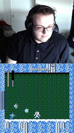 Ice Man Damageless #speedrun #megaman #challenge