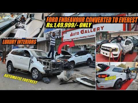 First Look of New Ford Everest 2026 ( Before Launch ) | Endeavour Converted to Everest | Rs.1.5 L