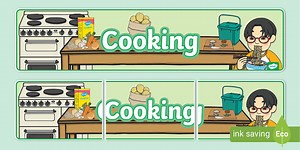 Cooking Display Banner